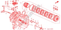 START KOPPELING voor Honda JAZZ 1.4 ES 5 deuren CVT versnellingsbak 2005