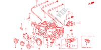 VERWARMING REGELAAR(RH) voor Honda JAZZ 1.2 S 5 deuren 5-versnellings handgeschakelde versnellingsbak 2005