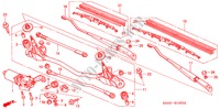 VOOR WISSER(LH) voor Honda JAZZ 1.2 S 5 deuren 5-versnellings handgeschakelde versnellingsbak 2004