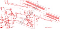 VOOR WISSER(RH) voor Honda JAZZ 1.4 SE 5 deuren 5-versnellings handgeschakelde versnellingsbak 2005