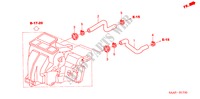 WATERSLANG(LH) voor Honda JAZZ 1.4 LS 5 deuren 5-versnellings handgeschakelde versnellingsbak 2005