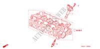 STEKKER BOVENSTE SPOEL/PLUG(VTEC) voor Honda JAZZ 1.5 LS 5 deuren CVT versnellingsbak 2007