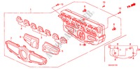 AIRCONDITIONER REGELAAR(RH) voor Honda JAZZ 1.4 SES 5 deuren 5-versnellings handgeschakelde versnellingsbak 2008