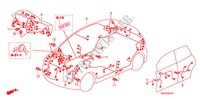 BEDRADINGSBUNDEL(RH) voor Honda JAZZ 1.5 L 5 deuren 5-versnellings handgeschakelde versnellingsbak 2008