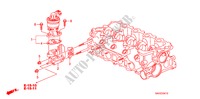 EGR KLEP voor Honda JAZZ 1.4 SES 5 deuren 5-versnellings handgeschakelde versnellingsbak 2008
