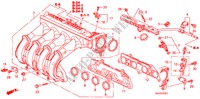 INLAAT SPRUITSTUK(2) voor Honda JAZZ S4SES 5 deuren 5-versnellings handgeschakelde versnellingsbak 2008