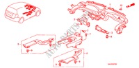 KANAAL(LH) voor Honda JAZZ 1.2 C-N 5 deuren 5-versnellings handgeschakelde versnellingsbak 2008