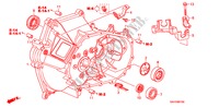 KOPPELINGKAST voor Honda JAZZ 1.2 C-N 5 deuren 5-versnellings handgeschakelde versnellingsbak 2008
