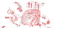 TRANSMISSIE HUIS voor Honda JAZZ S4SES 5 deuren 5-versnellings handgeschakelde versnellingsbak 2008