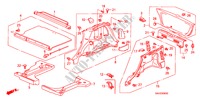 ZIJDE VOERING/ ACHTERKLEP VOERING voor Honda JAZZ S4SES 5 deuren CVT versnellingsbak 2008
