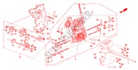 HOOFDKLEP BEHUIZING/REGELAAR(4AT) voor Honda CIVIC GL 3 deuren 4-traps automatische versnellingsbak 1986