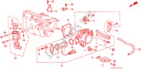 GAS HUIS voor Honda INTEGRA EX16 5 deuren 5-versnellings handgeschakelde versnellingsbak 1988
