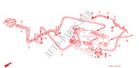 INSTALLATIEPIJP/SLANGEN (PGM FI) voor Honda INTEGRA EX16 5 deuren 5-versnellings handgeschakelde versnellingsbak 1988