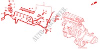 MOTOR ELEKTRISCH(5) (PGM FI) voor Honda INTEGRA SX 16 3 deuren 4-traps automatische versnellingsbak 1987