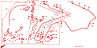 RUITESPROEIER(3) voor Honda INTEGRA DX 5 deuren 5-versnellings handgeschakelde versnellingsbak 1988