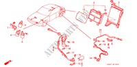BEDIENINGSEENNEID(A.L.B.) voor Honda LEGEND V6 2.7I 4 deuren 4-traps automatische versnellingsbak 1988