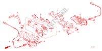 UITLAAT SPRUITSTUK voor Honda LEGEND V6 2.7I 4 deuren 5-versnellings handgeschakelde versnellingsbak 1988