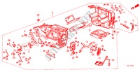 VERWARMINGSEENHEID voor Honda LEGEND V6 2.7I 4 deuren 4-traps automatische versnellingsbak 1988