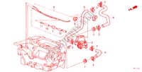 WATERKLEP/WATERSLANG voor Honda LEGEND V6 2.5I 4 deuren 4-traps automatische versnellingsbak 1987