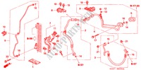 AIRCONDITIONER (SLANGEN/PIJPEN) (L4) voor Honda ACCORD 2.4          VTI-E 4 deuren 5-traps automatische versnellingsbak 2006