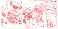 CENTER MODULE (HANDMATIGE AIRCONDITIONER) voor Honda ACCORD 2.4          VTI-L 4 deuren 5-traps automatische versnellingsbak 2005