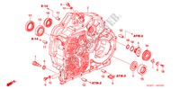KOPPEL CONVERTER HUIS (L4) voor Honda ACCORD 2.4          VTI-L 4 deuren 5-traps automatische versnellingsbak 2004