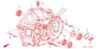 KOPPELINGKAST(L4) voor Honda ACCORD 2.4          VTI-L 4 deuren 5-versnellings handgeschakelde versnellingsbak 2003