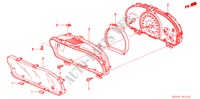 METER KOMPONENTEN(NS) voor Honda ACCORD 3.0          VTI-L 4 deuren 5-traps automatische versnellingsbak 2006