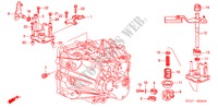 OVERSCHAKELARM(L4) voor Honda ACCORD 2.4          VTI-E 4 deuren 5-versnellings handgeschakelde versnellingsbak 2004