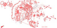 TRANSMISSIE HUIS(L4) voor Honda ACCORD 2.4          VTI-E 4 deuren 5-traps automatische versnellingsbak 2005