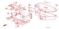 REGELBOX AFDEKKING (F,G,S,W,X)(PGM FI) voor Honda ACCORD EX-2.0I 3 deuren 5-versnellings handgeschakelde versnellingsbak 1986