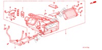 VERWARMINGSEENHEID voor Honda ACCORD LX 4 deuren 5-versnellings handgeschakelde versnellingsbak 1986