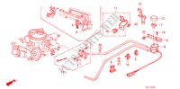 AIRCONDITIONER (CARBURATEUR COMPONENTEN) voor Honda ACCORD EX-2.0I 3 deuren 4-traps automatische versnellingsbak 1987