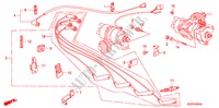 HOOG SPANNINGSSNOER/ BOUGIE(SOHC) voor Honda ACCORD EX 4 deuren 4-traps automatische versnellingsbak 1989