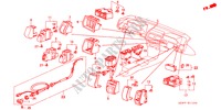 SCHAKELAAR(1) voor Honda ACCORD 2.0I-16 4 deuren 5-versnellings handgeschakelde versnellingsbak 1989