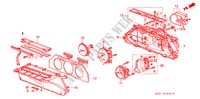 SNELHEIDSMETER COMPONENT (DENSO) voor Honda ACCORD EX 3 deuren 4-traps automatische versnellingsbak 1989