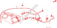 VERWARMING KLEP/SLANG voor Honda ACCORD 2.0I-16 4 deuren 5-versnellings handgeschakelde versnellingsbak 1989
