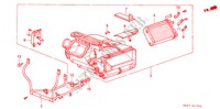 VERWARMINGSEENHEID voor Honda ACCORD EX 3 deuren 5-versnellings handgeschakelde versnellingsbak 1989