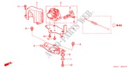 GASPEDAAL SENSOR(LH) voor Honda ACCORD 2.4 EXECUTIVE-E 4 deuren 5-traps automatische versnellingsbak 2006