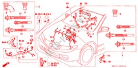 MOTOR BEDRADINGSBUNDEL(RH) (DIESEL) voor Honda ACCORD 2.2 EXECUTIVE 4 deuren 5-versnellings handgeschakelde versnellingsbak 2005