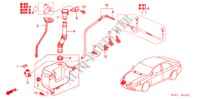 RUITESPROEIER(1) voor Honda ACCORD 2.0 SPORT 4 deuren 5-versnellings handgeschakelde versnellingsbak 2003