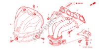 UITLAAT SPRUITSTUK(2.0L) voor Honda ACCORD 2.0 COMFORT 4 deuren 5-traps automatische versnellingsbak 2003