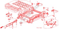 V. ZITTING COMPONENTEN (R.)(4WEG SPANNING ZITTING) voor Honda ACCORD 2.4 EXECUTIVE-E 4 deuren 5-traps automatische versnellingsbak 2006