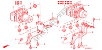 ABS MODULATOR/ VSA MODULATOR voor Honda ACCORD 2.0 SE 4 deuren 5-traps automatische versnellingsbak 2008