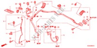 AIRCONDITIONER(SLANGEN/PIJPEN) (RH) voor Honda ACCORD 2.0 SE 4 deuren 5-traps automatische versnellingsbak 2008
