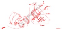 GAS HUIS(2.4L) voor Honda ACCORD 2.4 EXECUTIVE 4 deuren 6-versnellings handgeschakelde versnellingsbak 2007