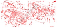 INSTRUMENTEN PANEEL(RH) voor Honda ACCORD 2.2 SPORT SE 4 deuren 6-versnellings handgeschakelde versnellingsbak 2008