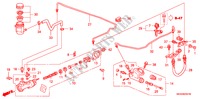 KOPPELING HOOFDCILINDER (RH) voor Honda ACCORD 2.0 SE 4 deuren 5-versnellings handgeschakelde versnellingsbak 2007