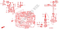 OVERSCHAKELARM(2.0L)(5MT) voor Honda ACCORD 2.0 EXECUTIVE 4 deuren 5-versnellings handgeschakelde versnellingsbak 2008