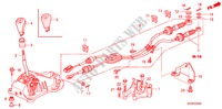 OVERSCHAKELHENDEL(DIESEL) (RH) voor Honda ACCORD 2.2 SPORT SE 4 deuren 6-versnellings handgeschakelde versnellingsbak 2008